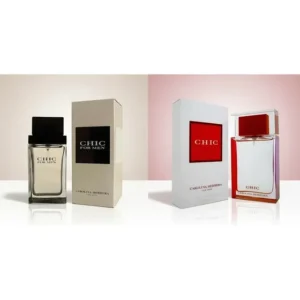 Kit Carolina Herrera: Chic For Men Spray 100ml + Chic Eau De Parfum 80ml